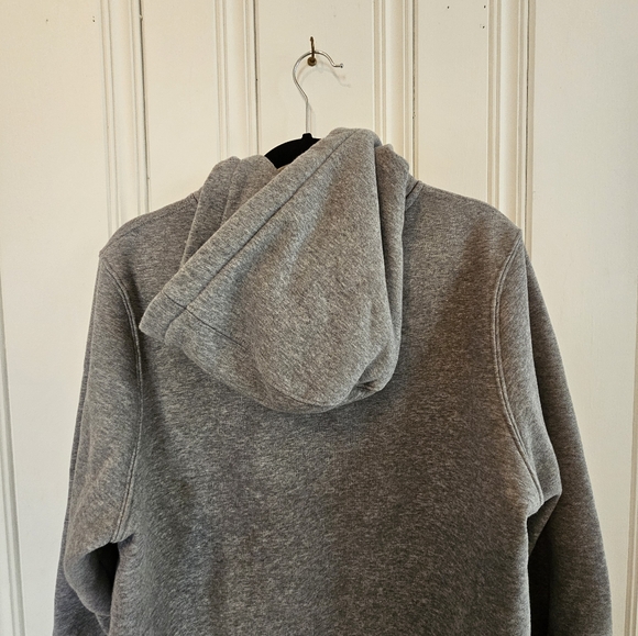 Used Medium Men's Gray Bench Pullover Hoodie - Picture 15 of 15